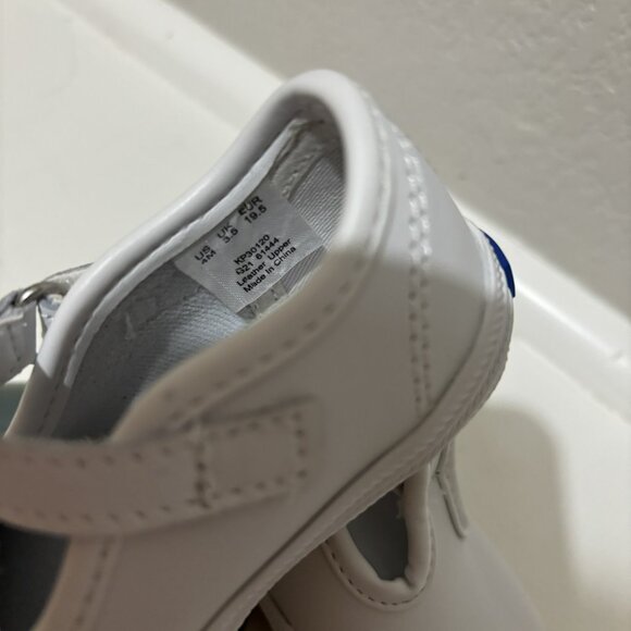 Keds White Baby/Toddler Walker Shoes Size 4 - Picture 5 of 6